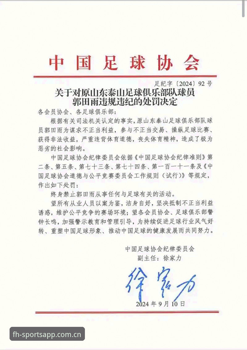 资深用户分享：从足协第三批禁足名单看中国足球的自我净化之路